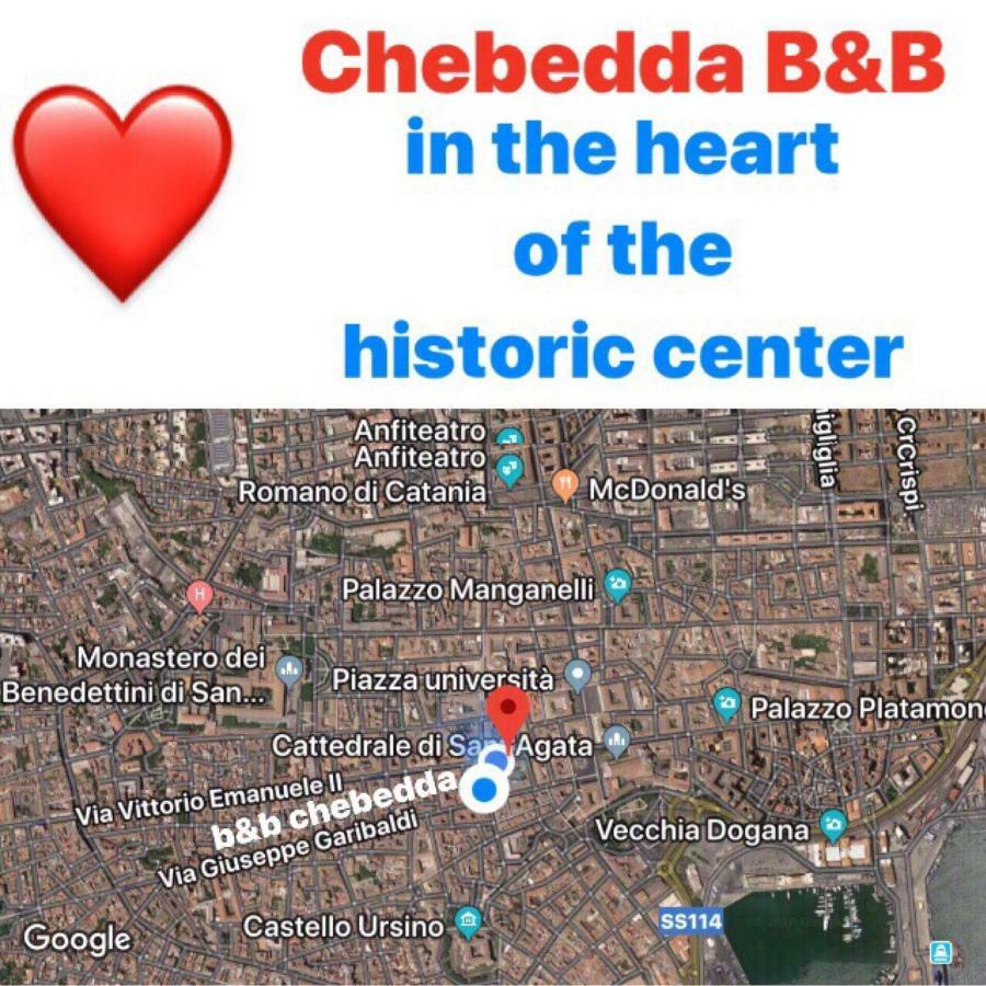 Chebedda B&B 카타니아 외부 사진